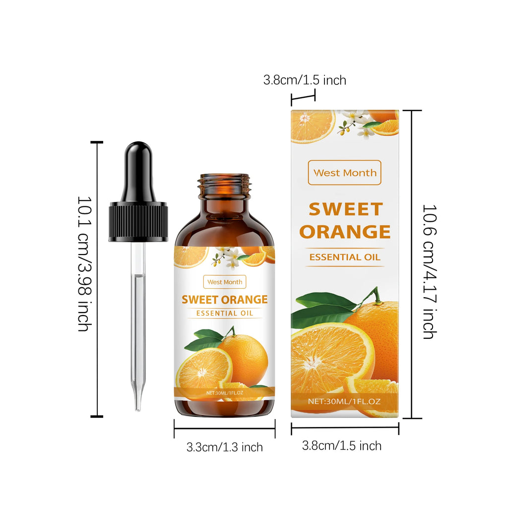Sweet Orange Essential Oil – Body Massage & Hydrating Skin Care Essential Oil Zpaxo