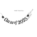 Graduation Banner 2025 Party Decoration Photo Prop Backdrop Ceremony