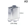 Small Collectables Metal Cans Round Tinplate Coffee Bean Storage Can Sealed Jar Tea Pot Container Home Packaging Box 1PCS Zpaxo A3