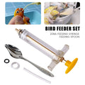 Budgie Parrot Chick Feeding Syringe Soft Tube Hand Bird Feeder Newly