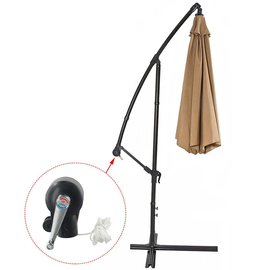 Replacement Crank Outdoor Patio Umbrella Hand Cord Anti-slip Handle
