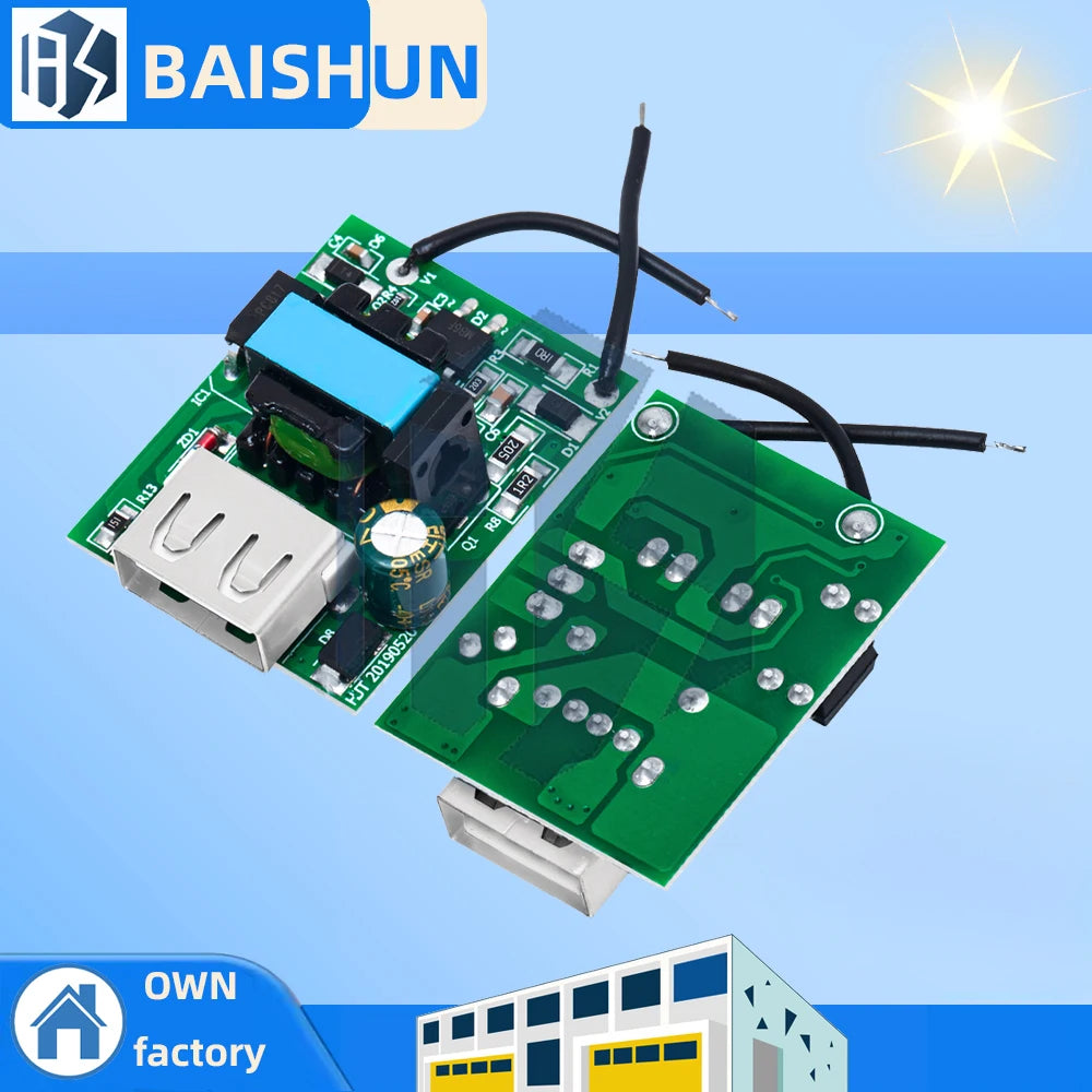 GREAT IT USB DC Step Down Module Isolated Power Supply Buck Converter Zpaxo
