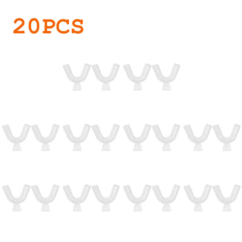 20- Silicone Mouth Guard Teeth Protector Bruxism Grinding Non-snoring Zpaxo 20PCS