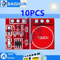 TTP223 Capacitive Touch Sensor Module Single Channel Self-locking Zpaxo Default Title