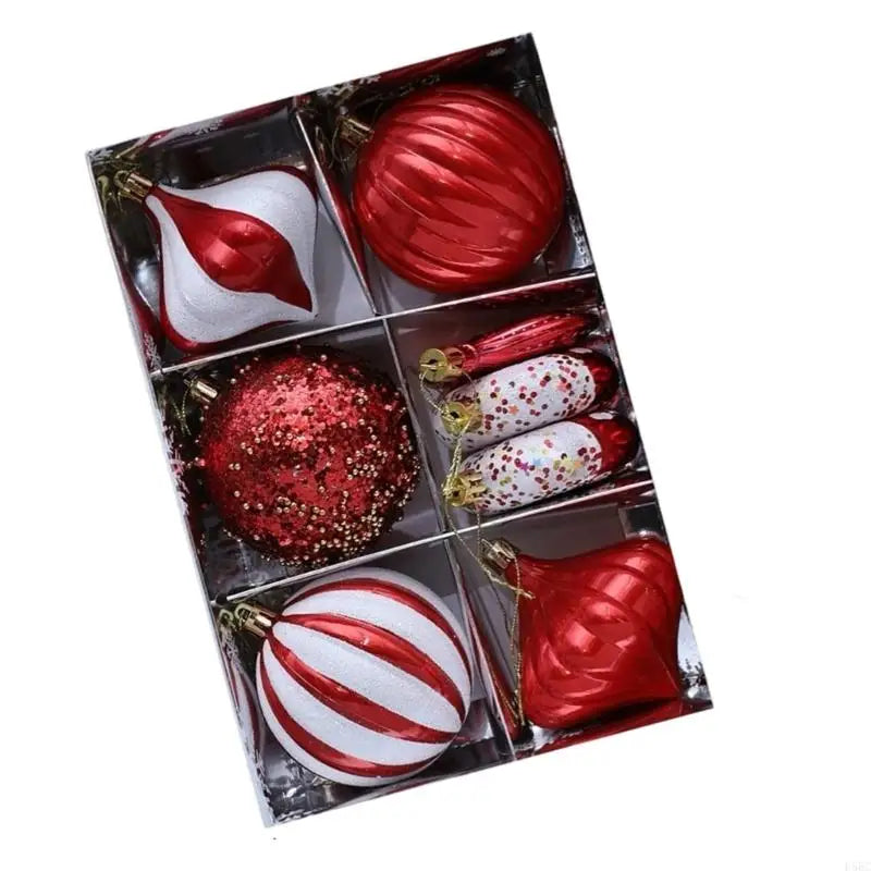 Christmas Tree Hangers Artistic Painting Design Seasonal Party