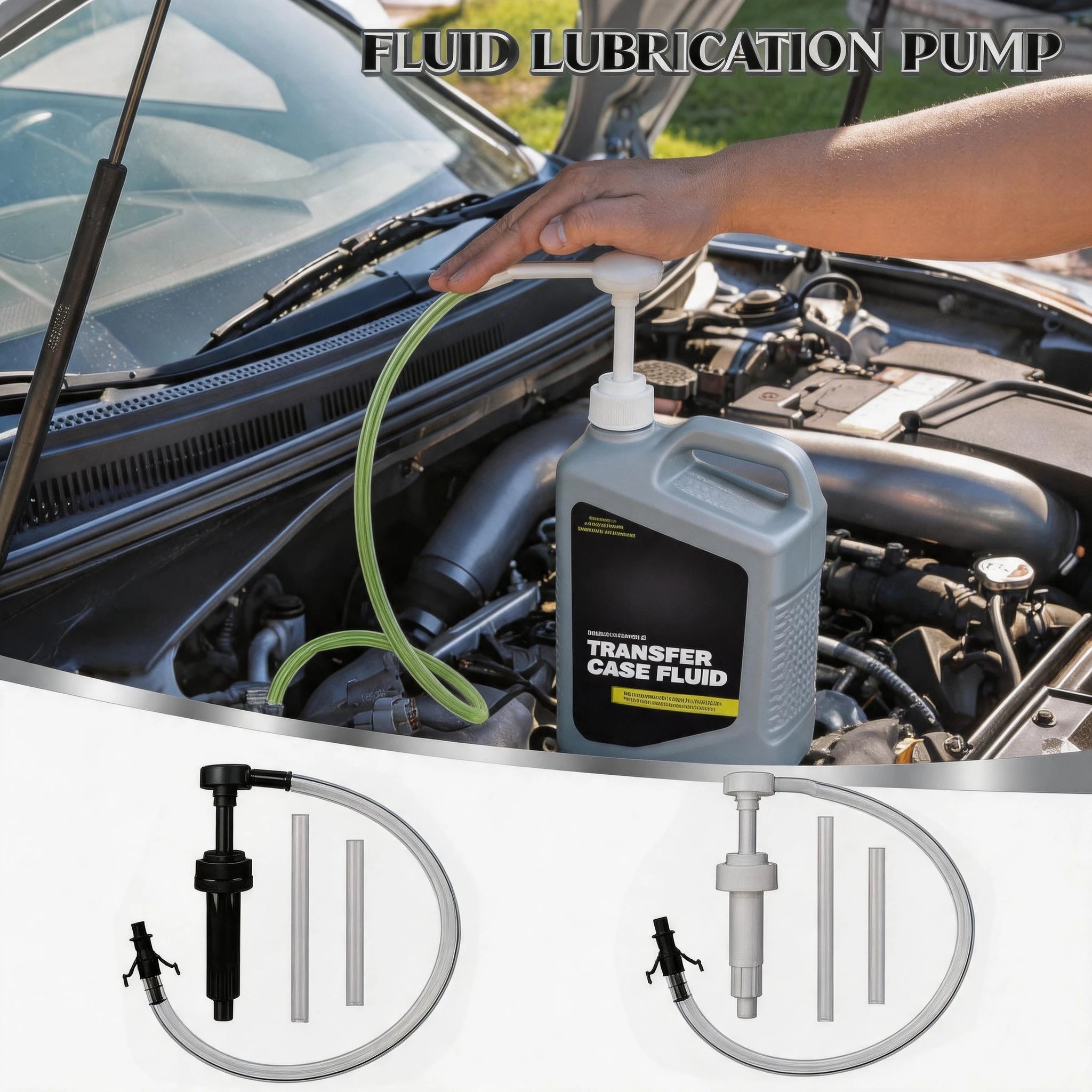 Manual Hand Siphon Pump – Fuel, Oil & Liquid Transfer