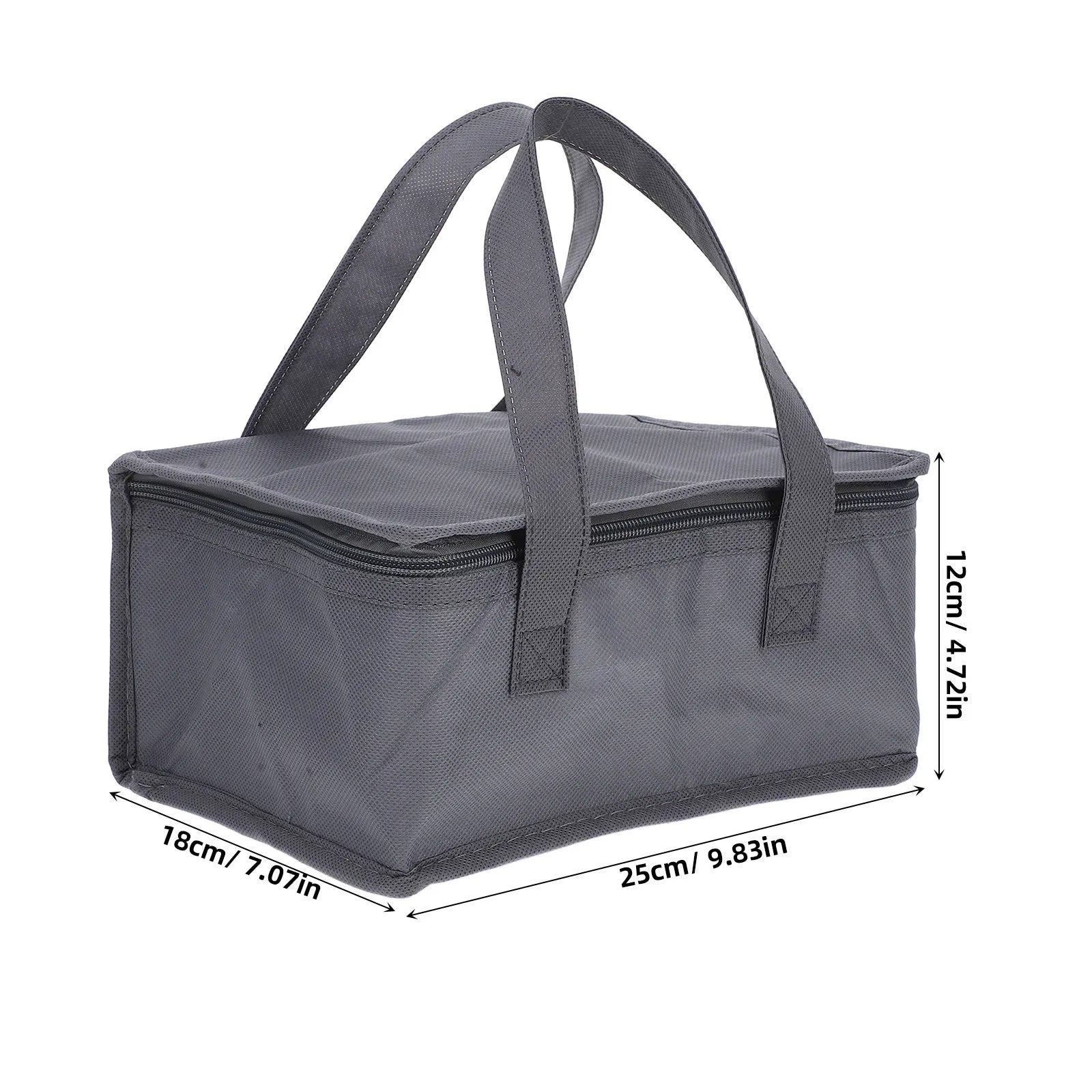 Thermal Lunch Bag Insulated Food Delivery Lightweight Portable