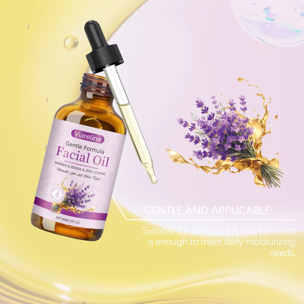 Lavender Facial Moisturizing Oil – Nourishing Glow Skin Oil Facial Moisturizing Oil Zpaxo