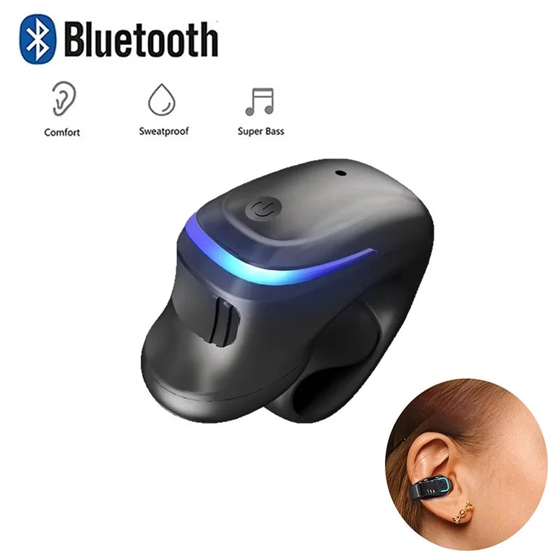 Earphones Clip Wireless Bluetooth Headphone Air Conduction Headset