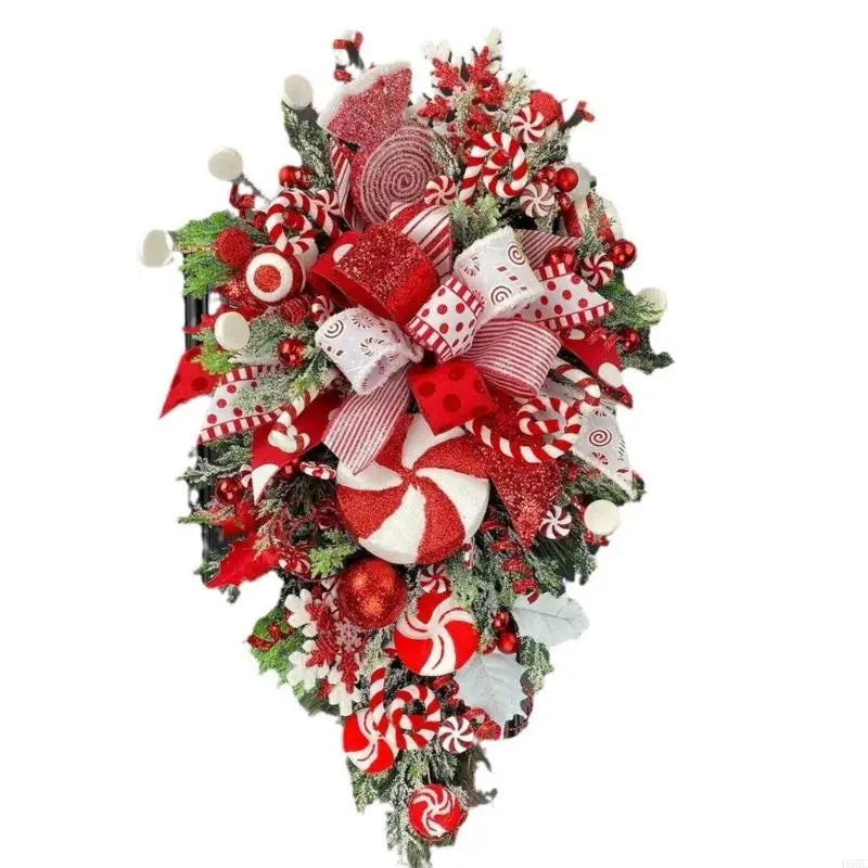 Festival Holiday Wreath Not Toxic Candy Design All Season Indoor
