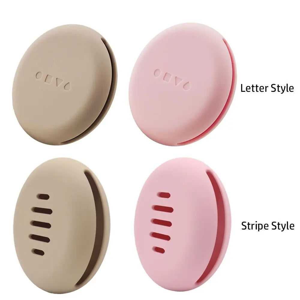 Soft Silicone Makeup Sponge Holder Multi-hole Design Travel Portable Beauty Sponge Storage Case Reusable Zpaxo