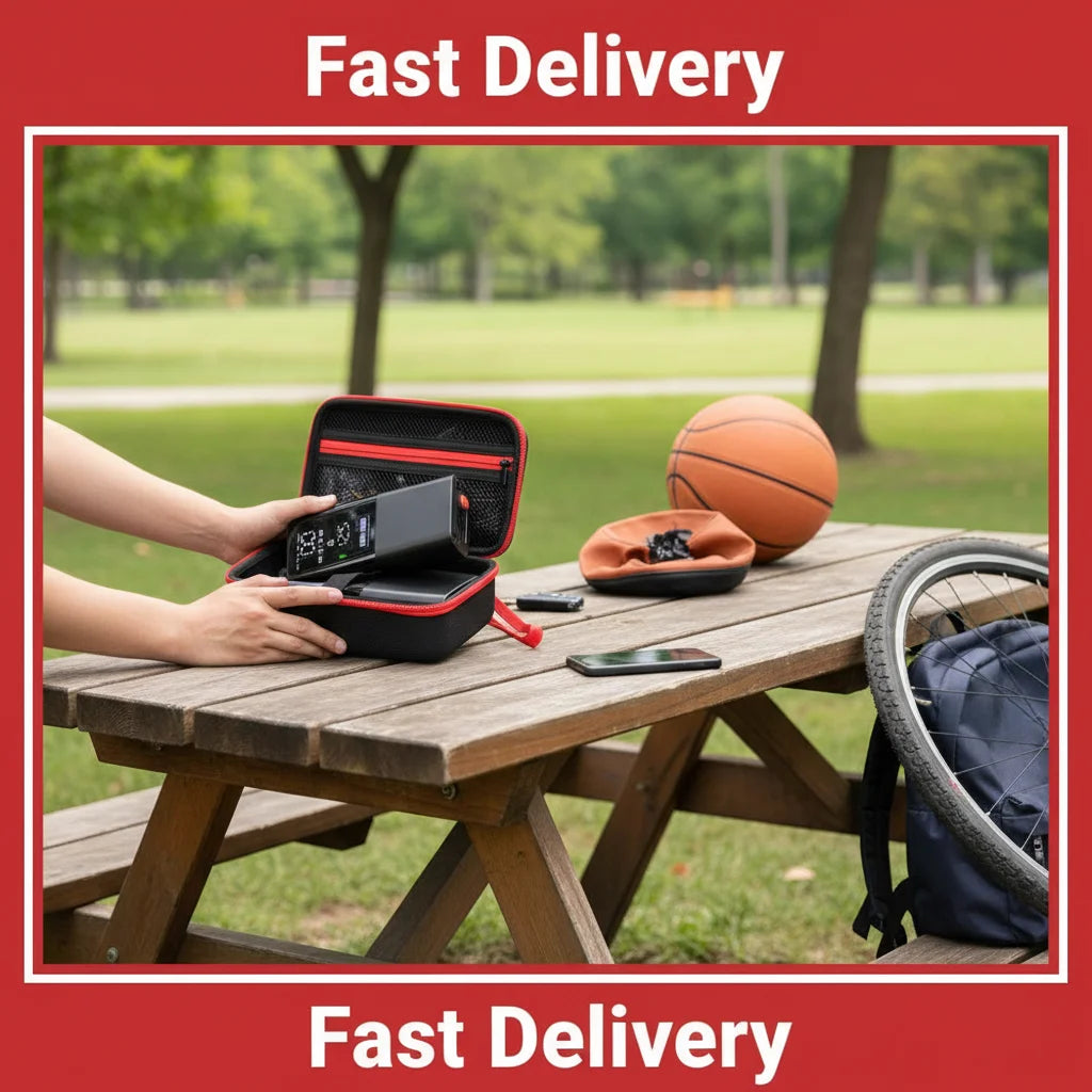 Portable EVA Storage Case for Air Compressor & Car Pump Car Storage Case Zpaxo