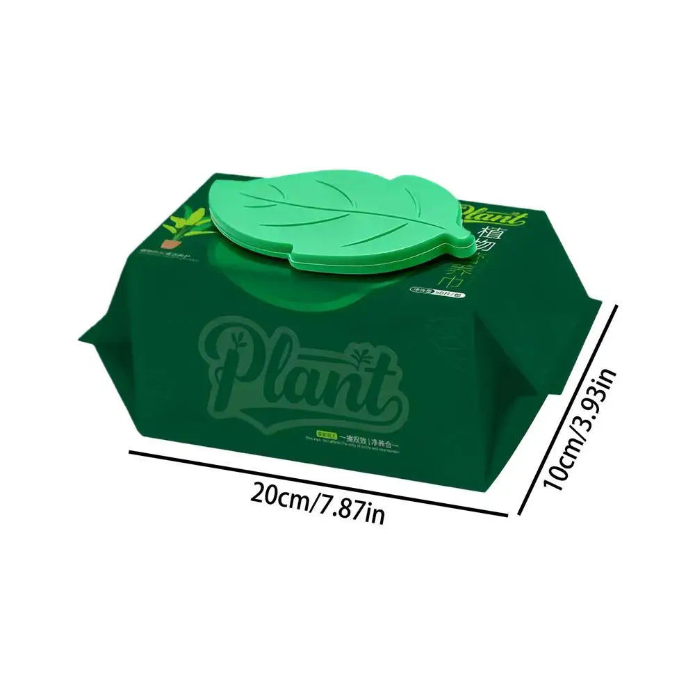 Plant Leaf Cleaning Wipes 50 Instant Dust Removal Shine Potted Plants
