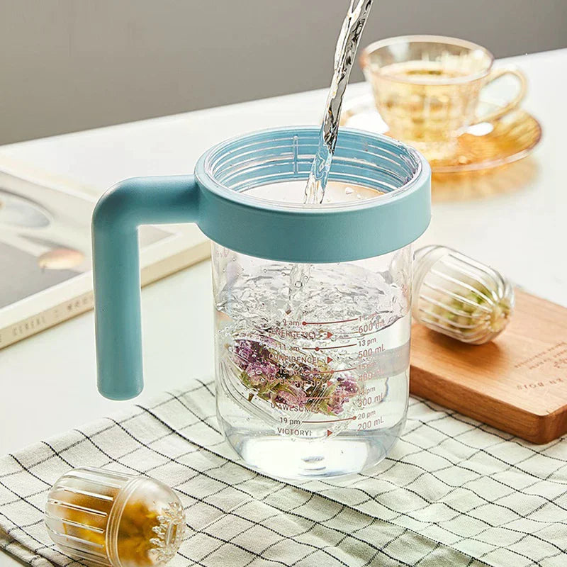 Strainer Teapot Fine Mesh Coffee Filter Teaware Tea Plastic Infuser Zpaxo