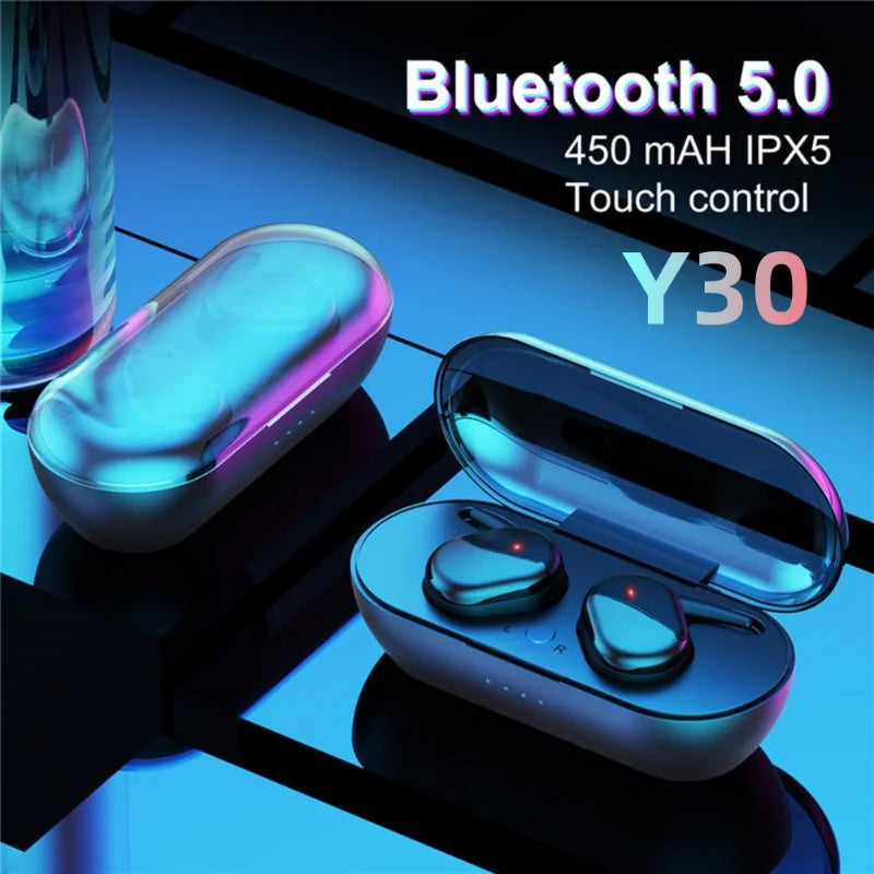 Y30 TWS Wireless Earphone Bluetooth 5 0 Headphone Hifi Sound Stereo