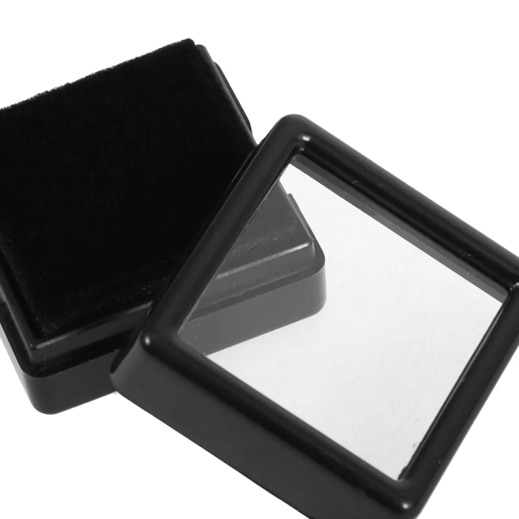 Transparent Jewelry Box Gemstone Display Boxes Small Acrylic
