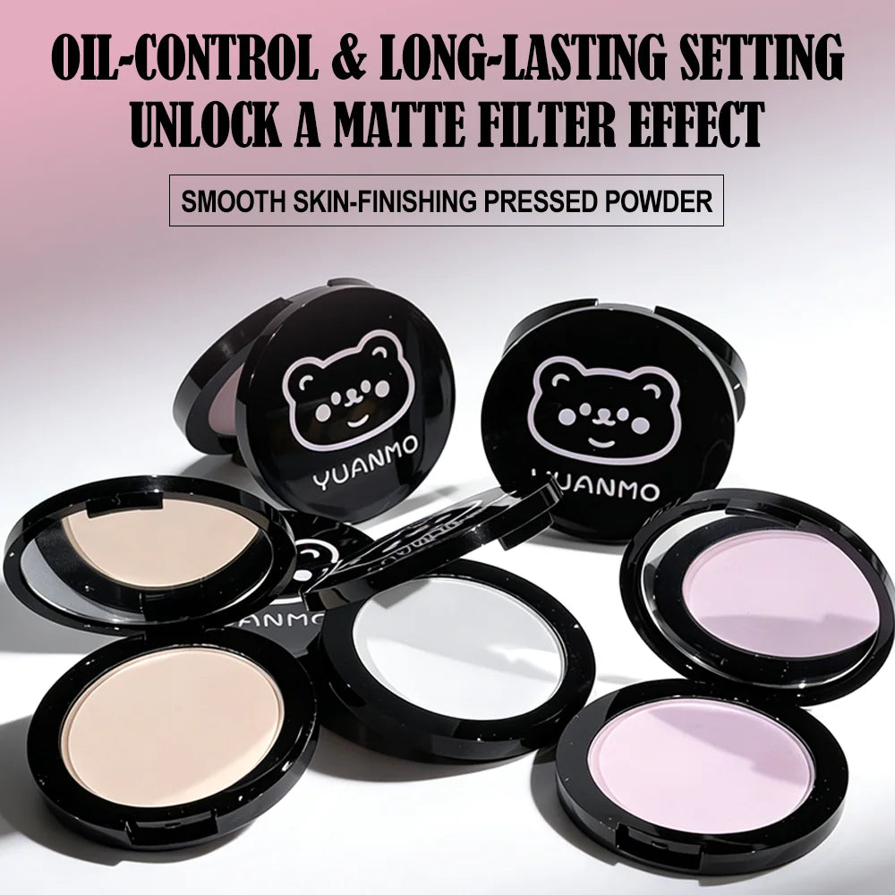 3-Color Setting Powder - Oil Control Loose Powder (Natural Beige/Lavender/Transparent), Long-Lasting Matte Finish Zpaxo