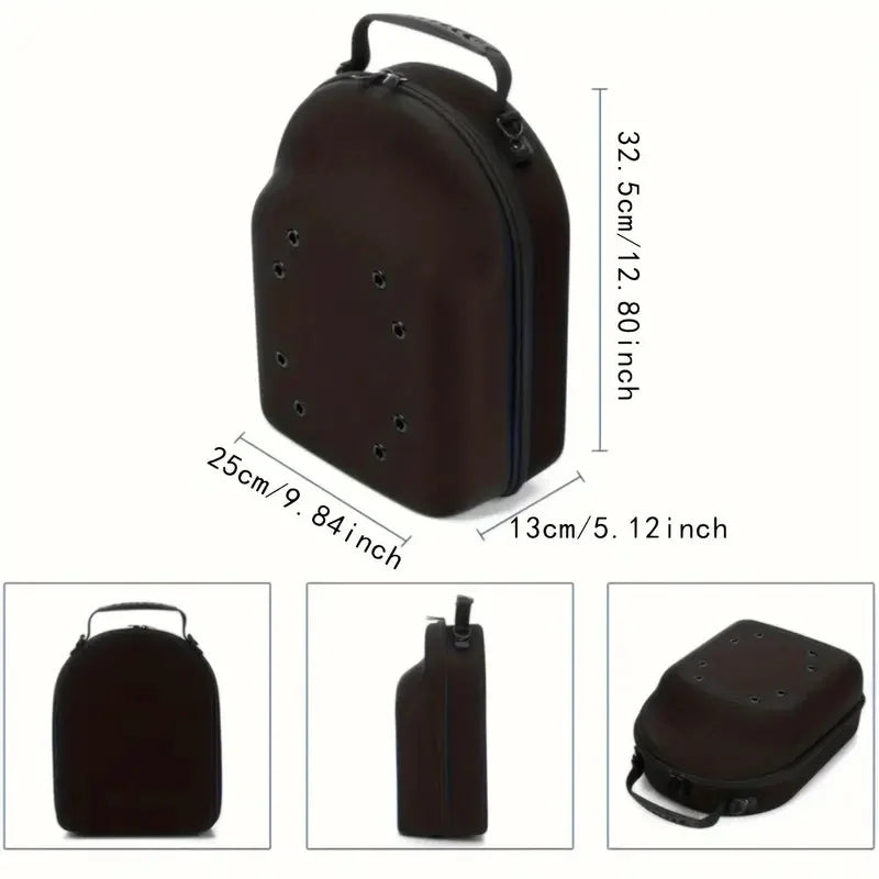 Hat Travel Bag Baseball Cap Case Sport High Quality Storage Box Display EVA Carrying Bags Solid Color Unisex Baseball Zpaxo