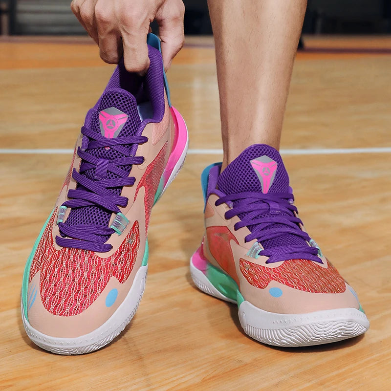 Men's Basketball Shoes Breathable Cushioning Non-slip Wearable Runing