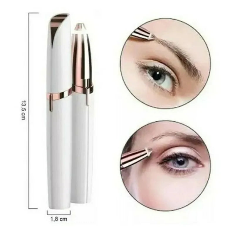 Portable Mini Electric Eyebrow Trimmer Face Hair Remover Blade Eye