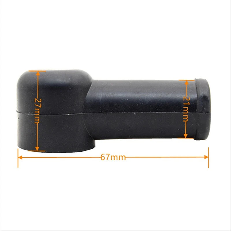 2PCS Rubber Battery Terminal Cover Caps – Car & Motorcycle