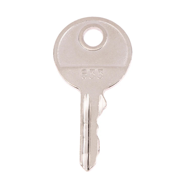 Linde Forklift Key 633 OEM 0009730434 – 2-Pack Metal Key