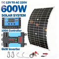 6000W Pure Sine Wave Inverter 12V 220V Smart Fast Charger RV Boats Zpaxo 20WKL05