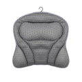 Luxury Bath Pillow 3D Air Mesh Secure Suction Neck Back Support