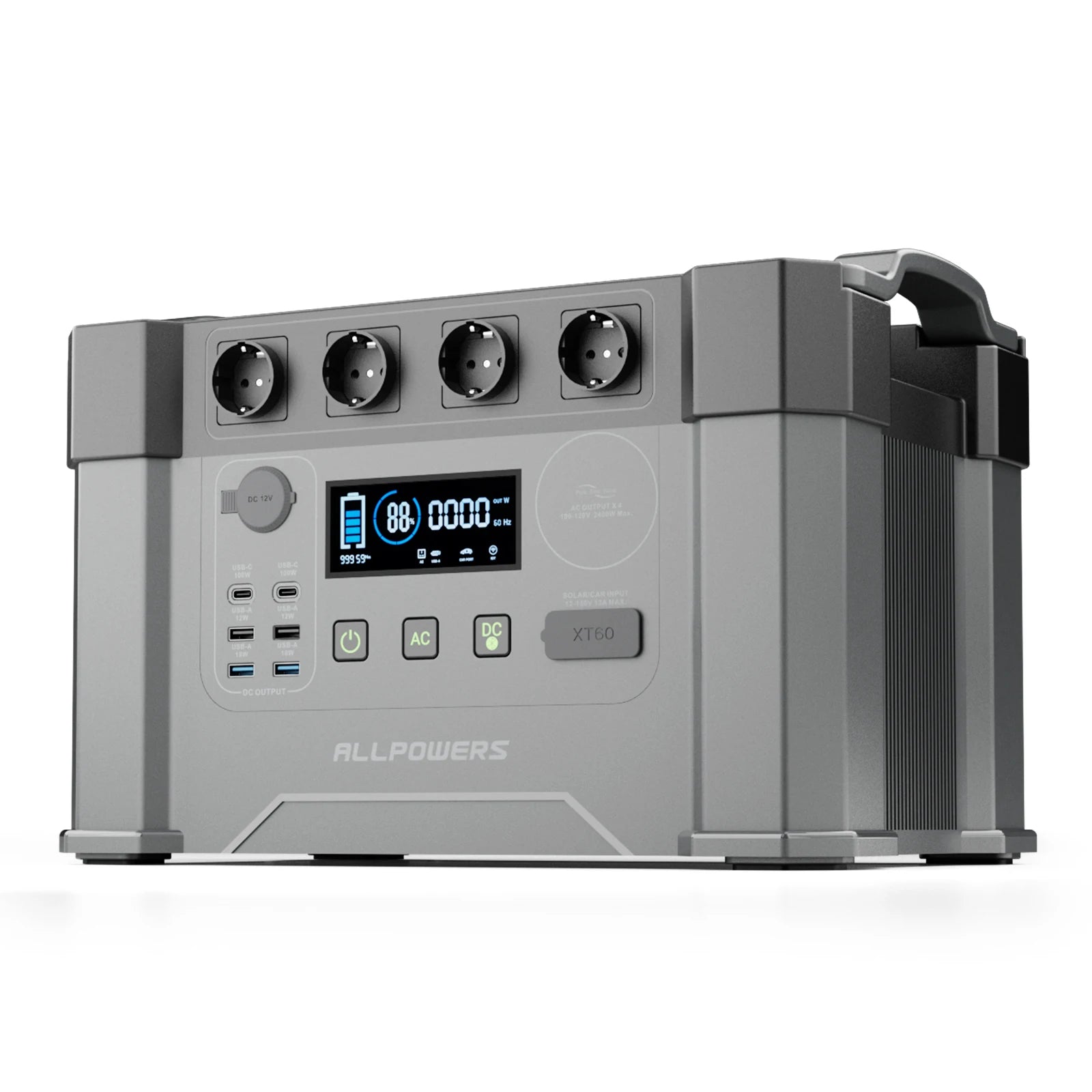 ALLPOWERS S2000 Powerstation 2400WPeak 4000WSolar Generator&power Zpaxo CN EU