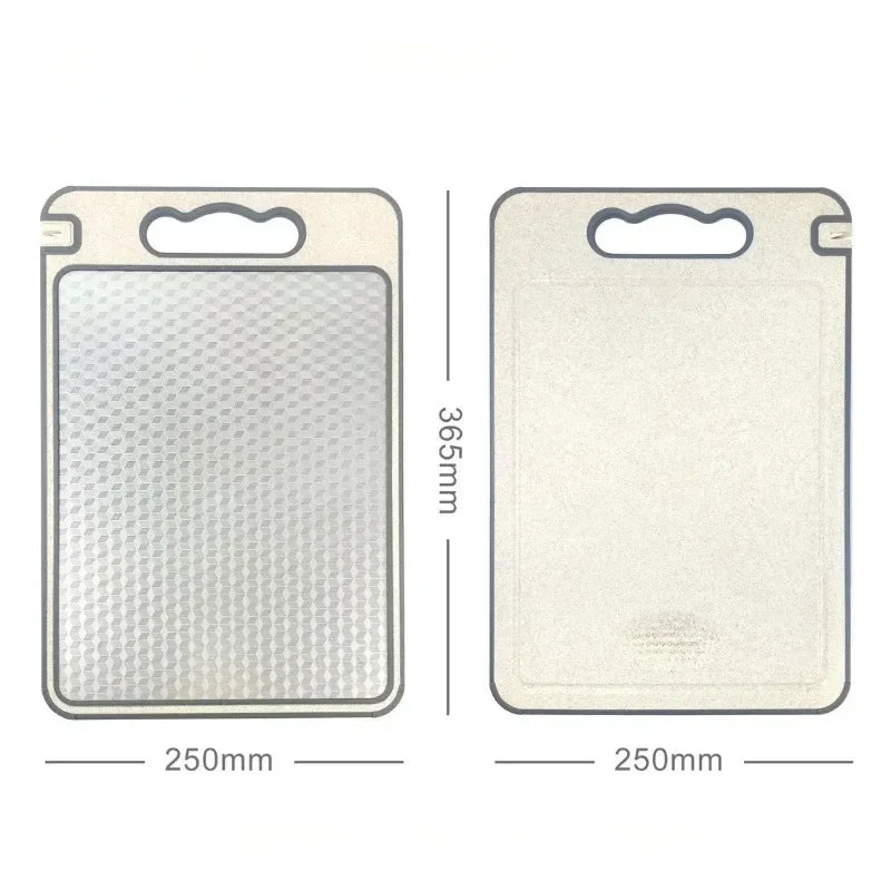 Double-Sided Stainless Steel Cutting Board – Anti-Scratch Cutting Board Zpaxo