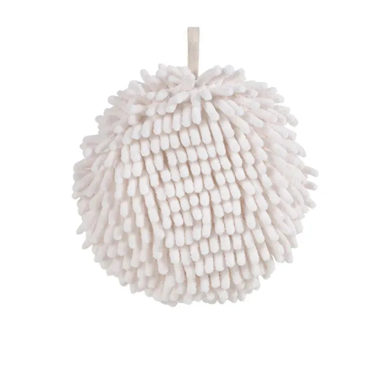 Chenille Hand Towel Ball – Quick-Dry Soft Microfiber 1/2/3 Pack