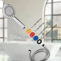 8Pcs 1/2 Inch Shower Flow Reducer Limiter Kit 5/7/11 L/Min Hose Restrictor Combination Bathroom Shower Head Flow Control Valve Zpaxo Default Title