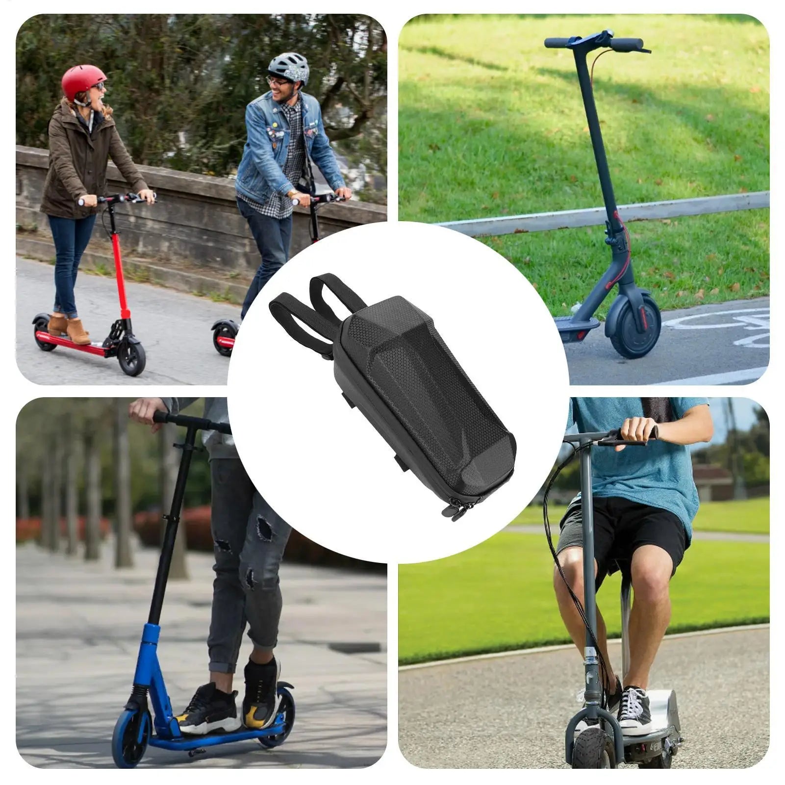 Electric Scooter Front Storage Bag Waterproof Hard Shell Xiaomi