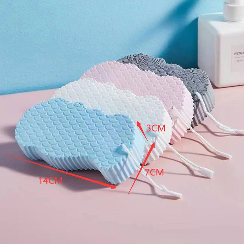 Soft Exfoliating Shower Sponge Brush Body Skin Remover Exfoliator 3D Zpaxo