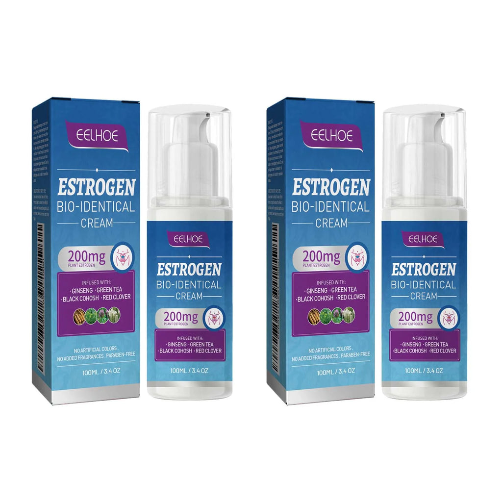 Estrogen Relief Cream for Women – Menopause & Hormone Balance Menopause Body Cream Zpaxo 2Pcs 100ml Boxed