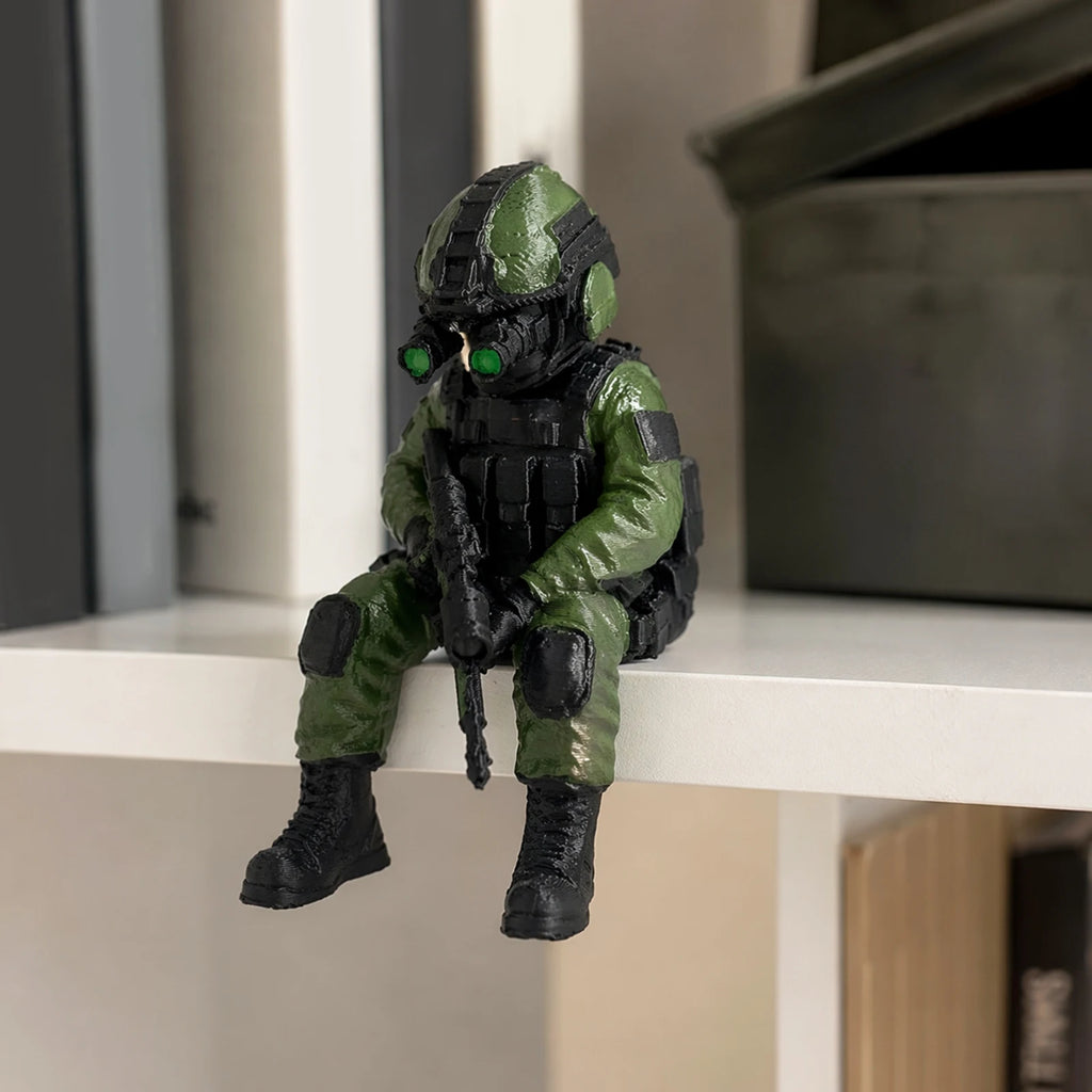 Tactical Mini Soldier Figurine Sniper Ornaments Enthusiasts