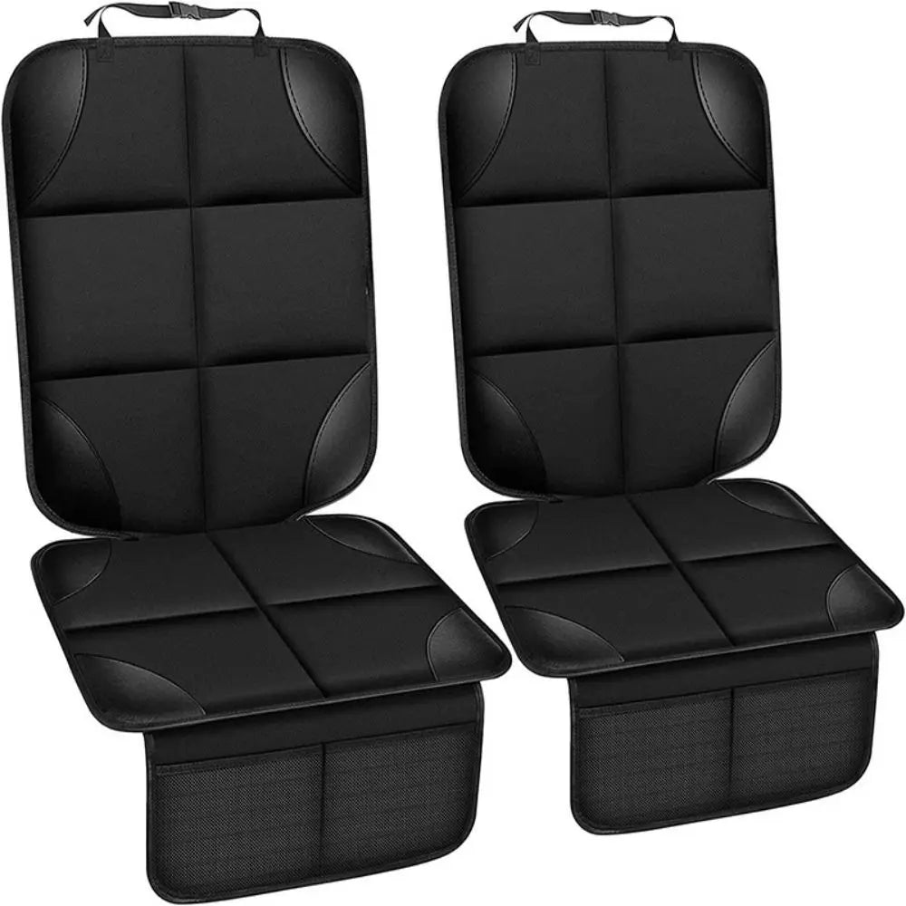 Waterproof Car Seat Protector Thick Pad Back Mesh Storage Pockets Zpaxo