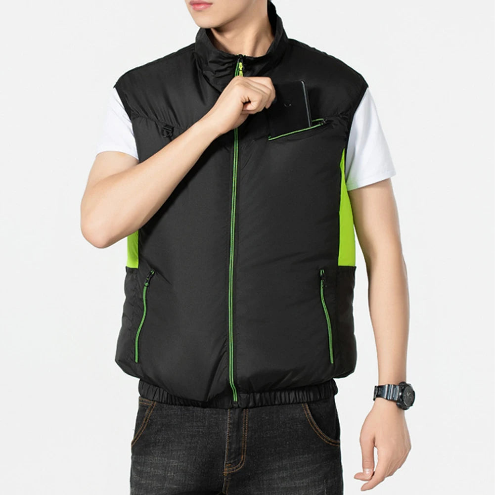 Wearable Cooling Vest Heat Resistant Air Conditioner Clothes