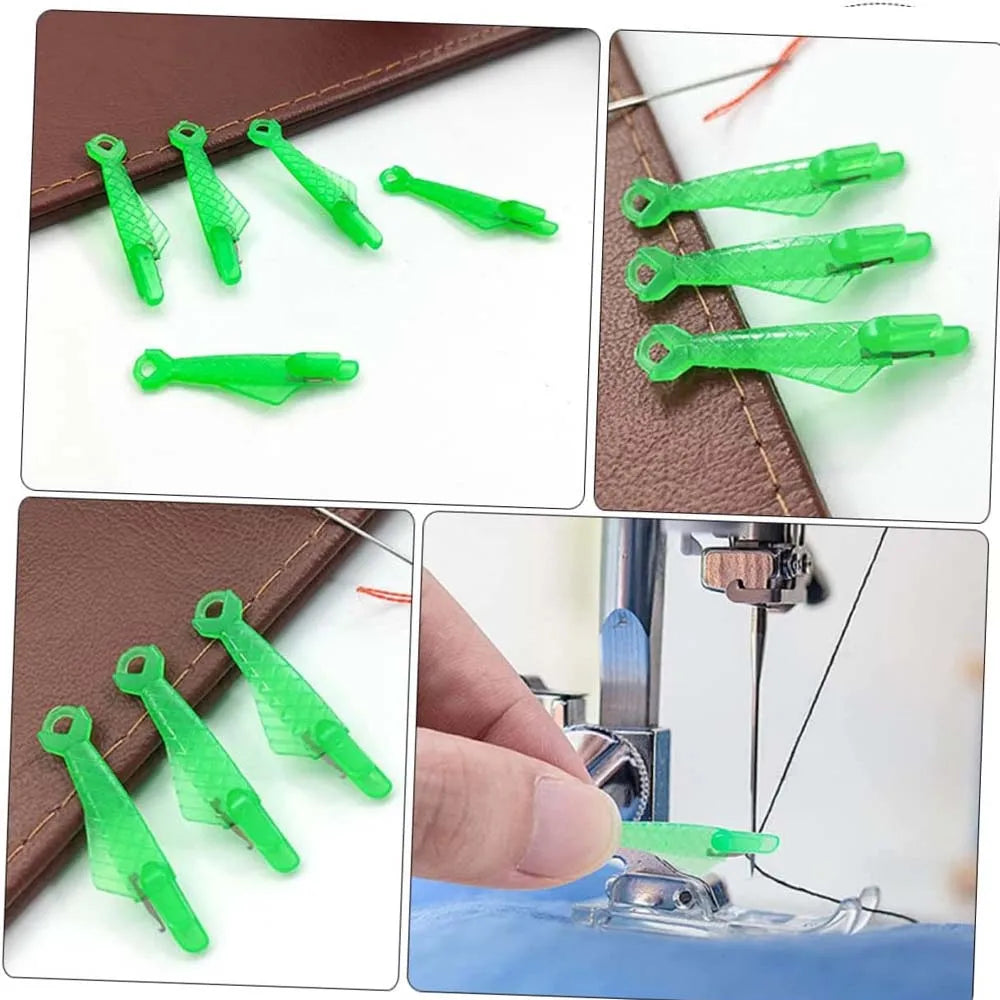 10-Pack Fish Type Needle Threader – Sewing & Embroidery Tool Needle Threader Zpaxo