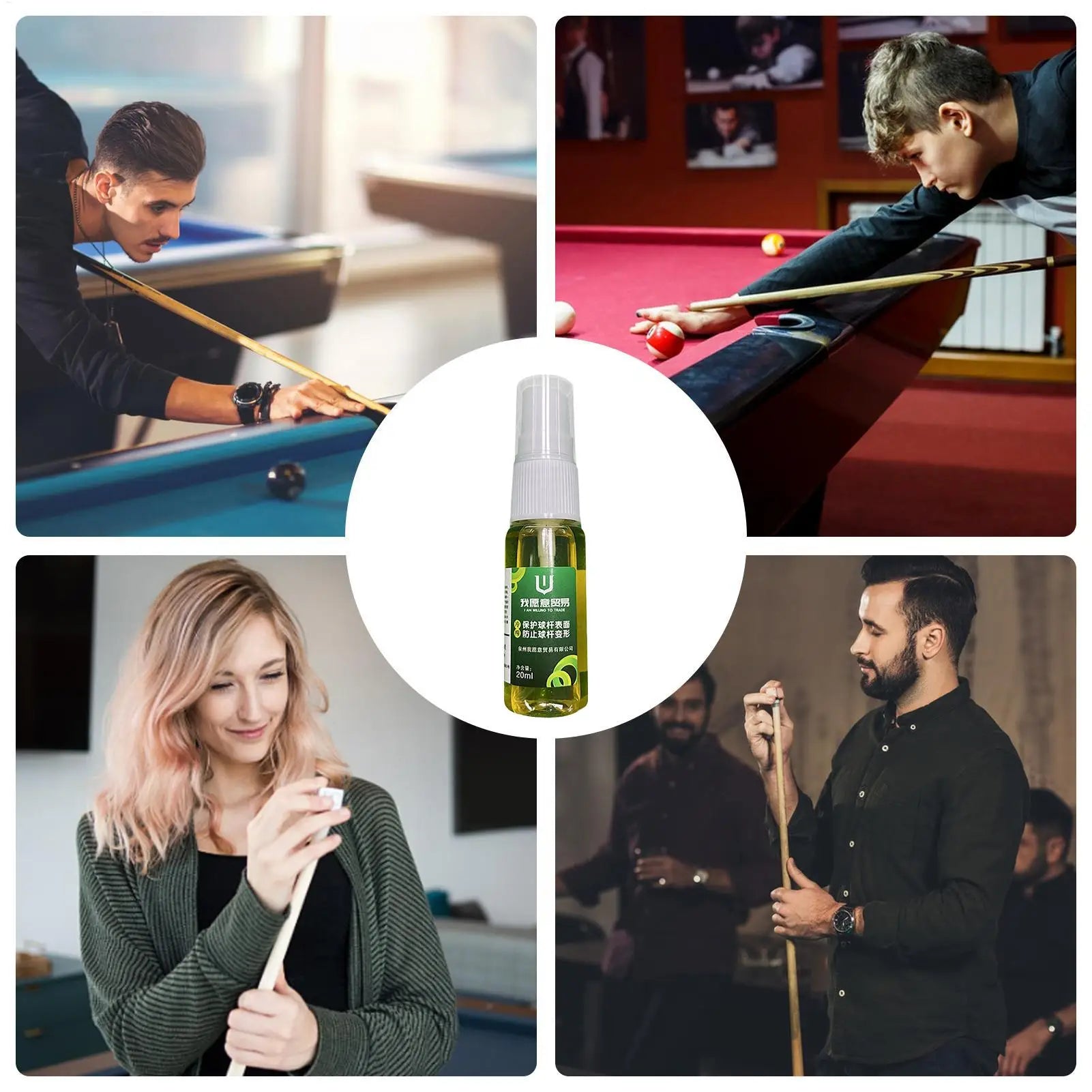 Pool Cue Maintenance Oil Protective Restore Polish Shine Deeply