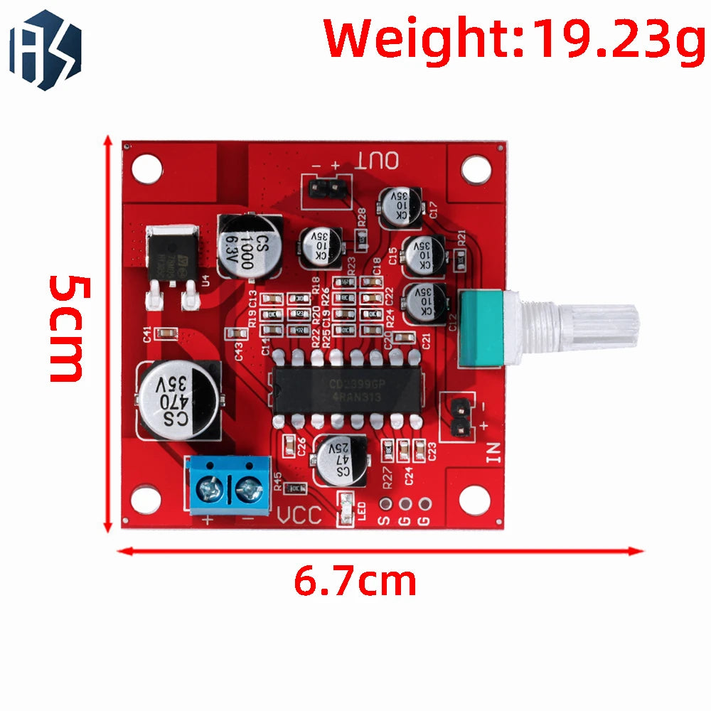 PT2399 Audio Reverb Module – Microphone Reverberation Board without Preamplifier Zpaxo