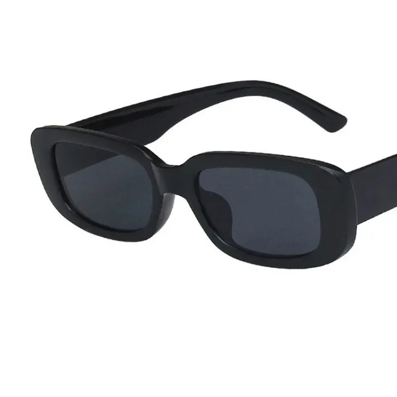 Retro Rectangle Sunglasses – UV400 Anti-Glare Vintage Eyewear Retro Sunglasses Zpaxo