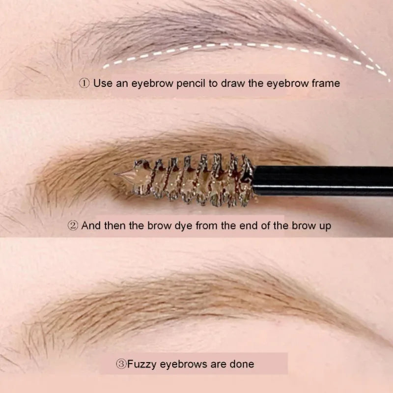 Natural Waterproof Eyebrows Precise Application Gentle Light Texture