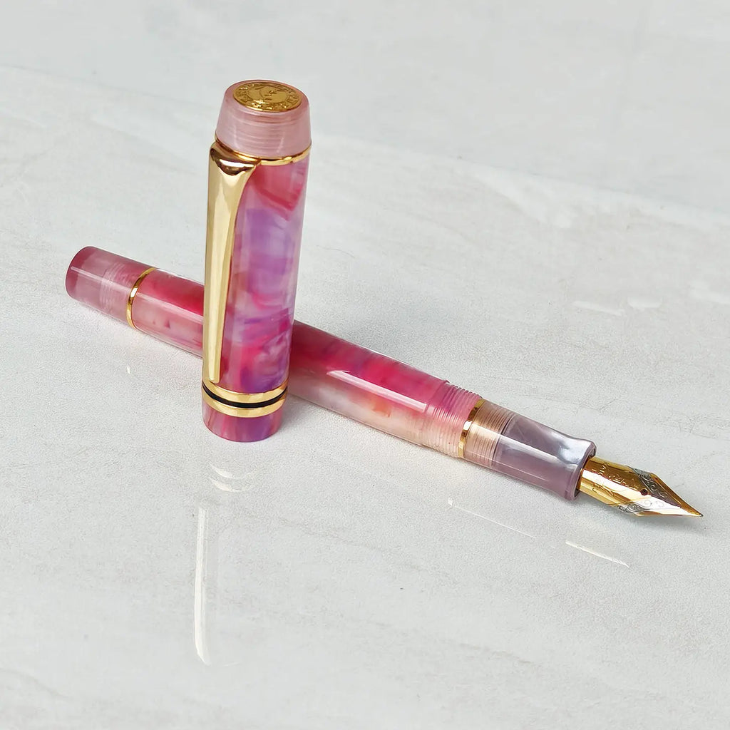 2026 Kaigelu 316 fountain Pen Century Tofu screw Cap Iridium nib EF F M Writing Ink pen Black Cloud Practice pen office Supplies Zpaxo