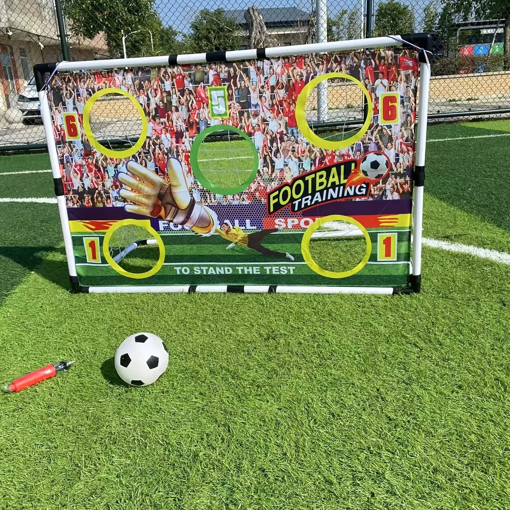 47 Inches Large Soccer Goal Scoreboard Net Indoor Outdoor Family Toys
