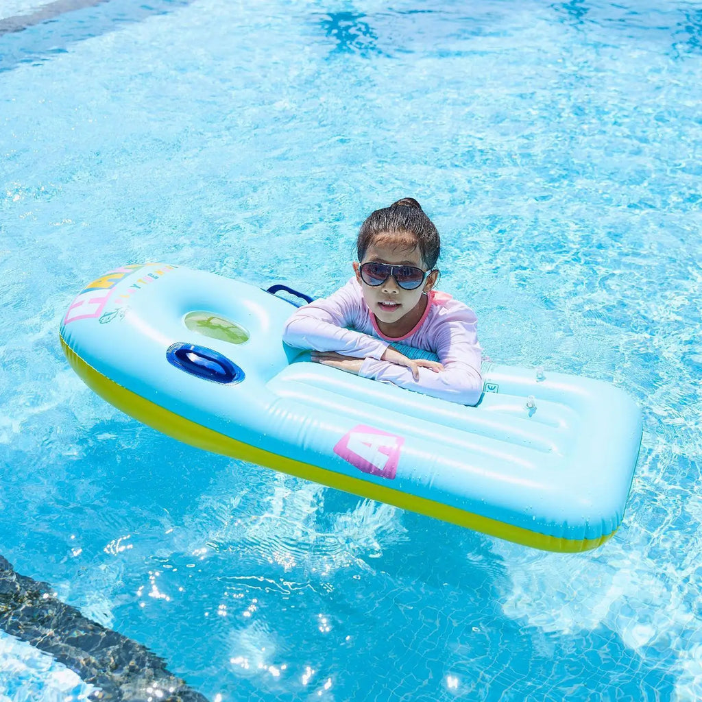 Pool Floats Swimming Pad Lounge Bed Pvc Lounger Mat Raft Floatie Toys Zpaxo