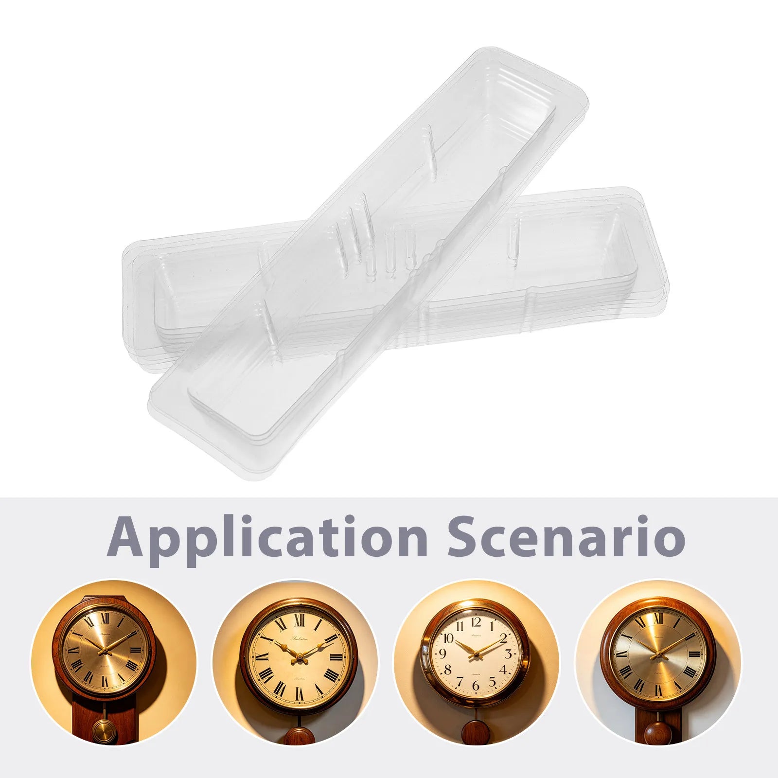 Clock Hands Protective Covers Sturdy Lightweight Plastic Pointer