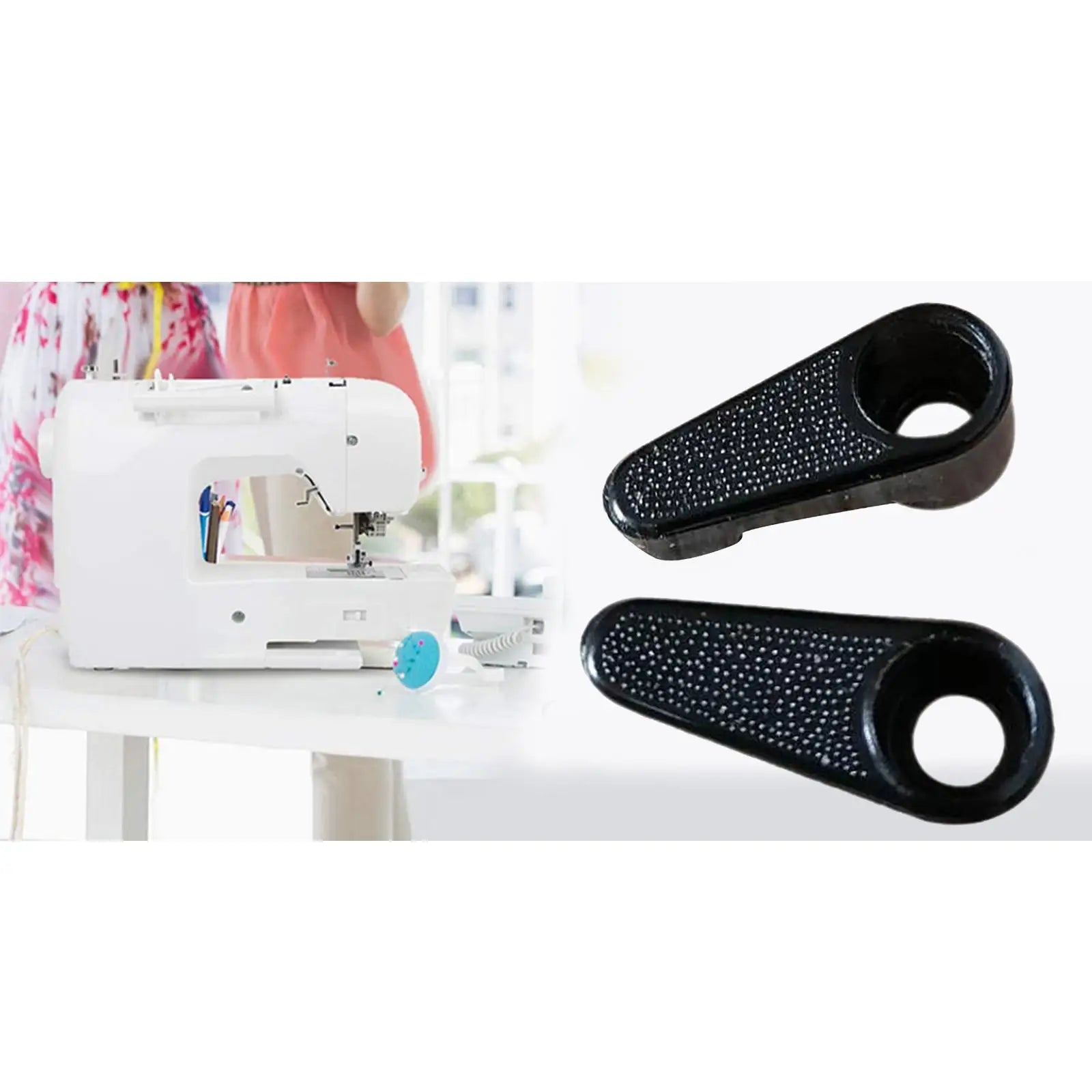 Multi-function Sewing Machines Shuttle Bed Ears Ring Holder Open Race Zpaxo