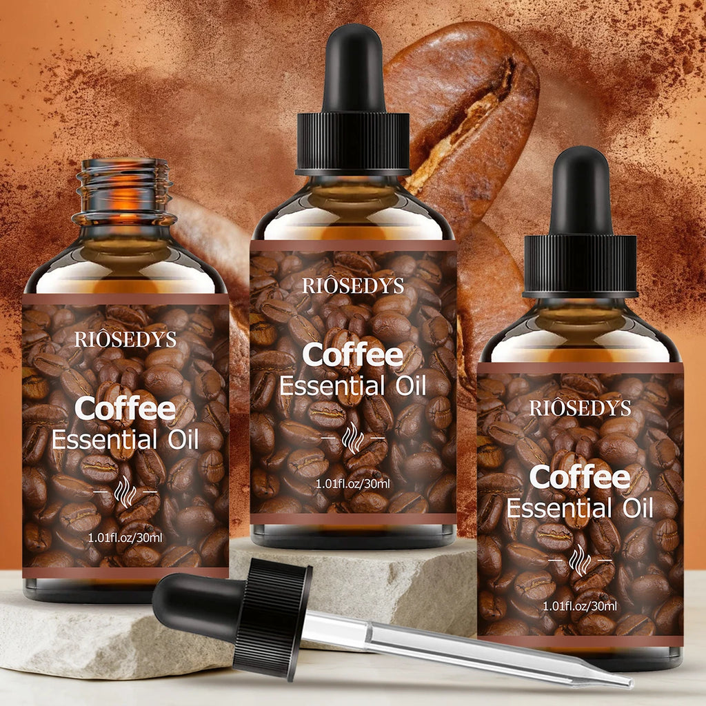 Coffee Essential Oil Natural Fragrance Suitable Body Massage Zpaxo