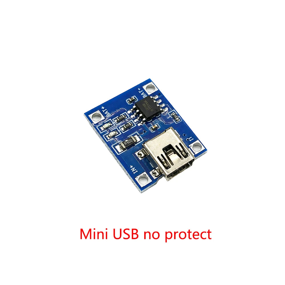 TP4056 5V 1A Type-c Mini USB Micro 18650 Lithium Battery Charger
